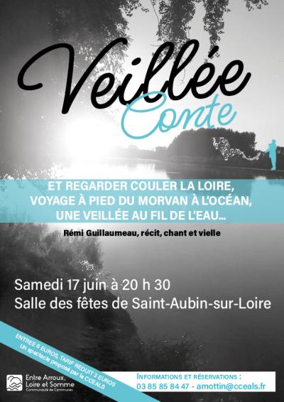 Affiche veillée conte loire